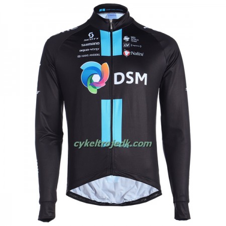 Cykeltrøje Langærmet 2022 Team DSM Sort